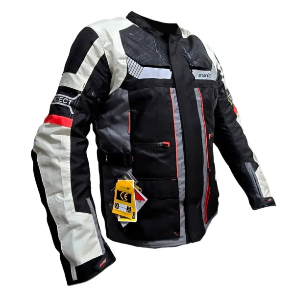 Chaqueta Atrox SR2 Negra/Gris/Roja
