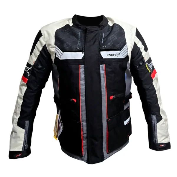 Chaqueta Atrox SR2 Negra/Gris/Roja