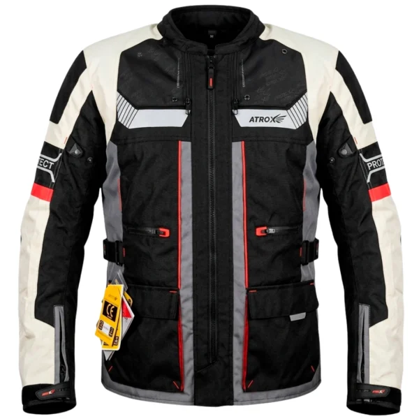 Chaqueta Atrox SR2 Negra/Gris/Roja