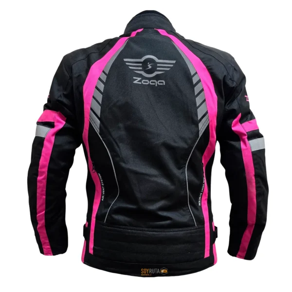 Chaqueta Zoqa Mujer rosada 2 Capas