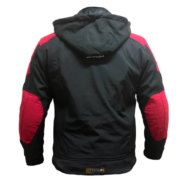 Chaqueta de moto SRZ Softshell rojo