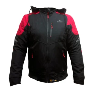 Chaqueta de moto SRZ Softshell rojo