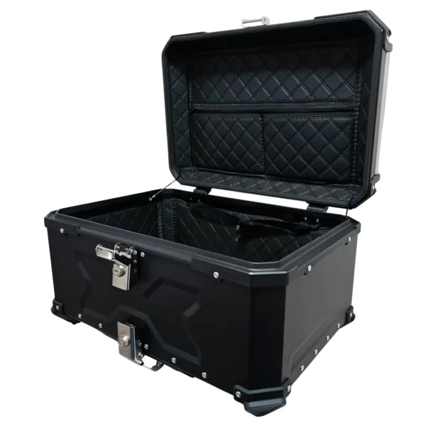 Top case 65 litros Aluminio Negro SRX