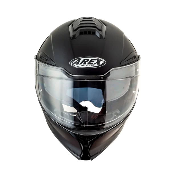 Casco Moto Arex Negro Abatible SR05