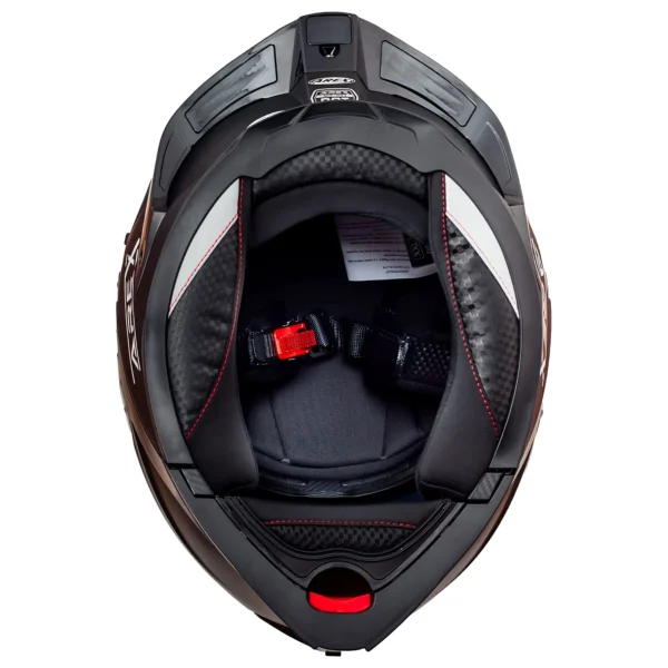 Casco Moto Arex Negro Abatible SR05