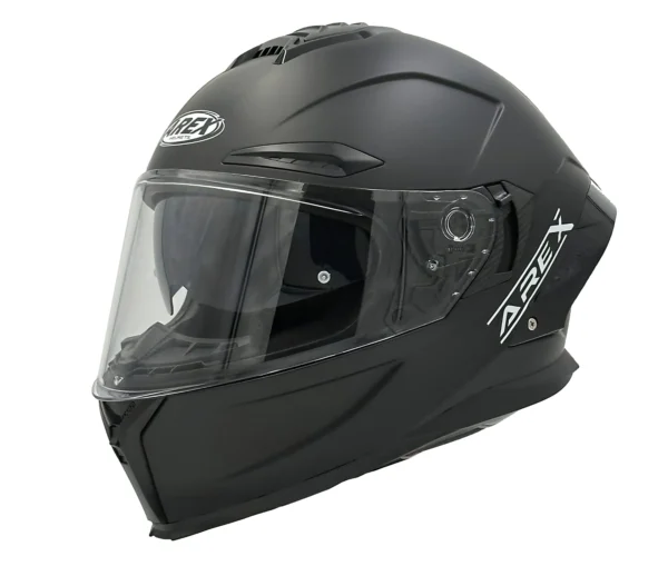 Casco Moto Arex Negro Integral SR04