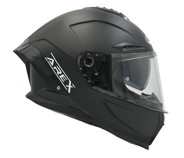 Casco Moto Arex Negro Integral SR04