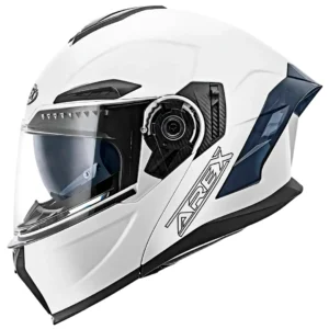 Casco Moto Blanco Arex Abatible SR03