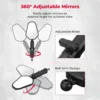 Espejos para moto touring ajustables 360 SRT