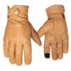 Guantes Moto Cafe Racer Win Cuero Touch Vintage Retro