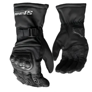 Guantes para moto largo Negro SR12
