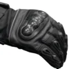 Guantes para moto largo Negro SR12