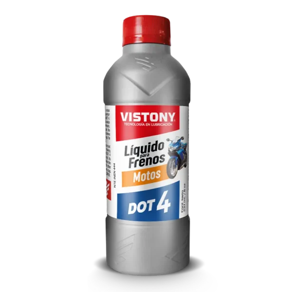 Liquido de Frenos para Moto Dot 4 257 ML Vistony Liquido de Frenos para Moto Dot 4 257 ML Vistony