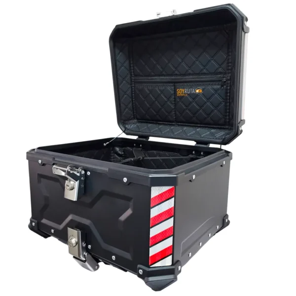 Top case 55 litros Aluminio Negro SRX