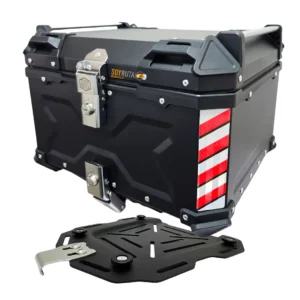 Top case 55 litros Aluminio Negro SRX