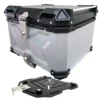 Top case 55 litros Aluminio Gris (1) Top case 55 litros Aluminio Gris