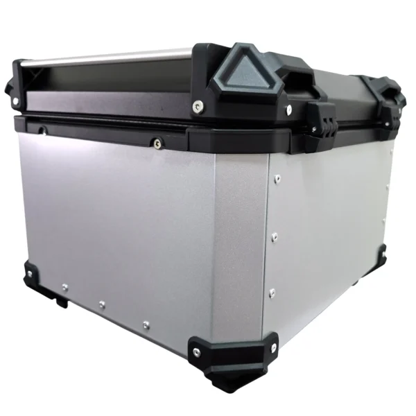 Top case 55 litros Aluminio Gris (2) Top case 55 litros Aluminio Gris