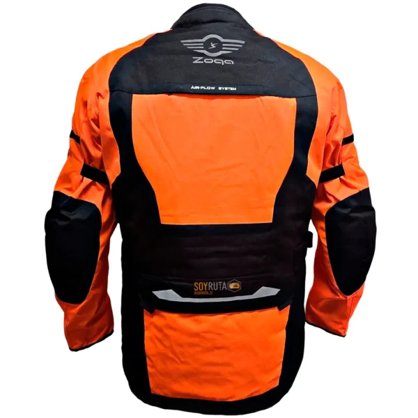 Chaqueta de Moto ADV Naranjo ZQ Explorer