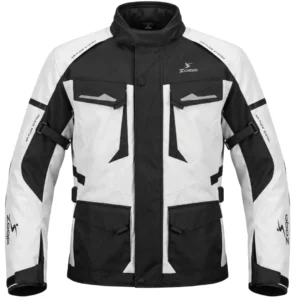 Chaqueta de Moto ADV blanco ZQ Explorer