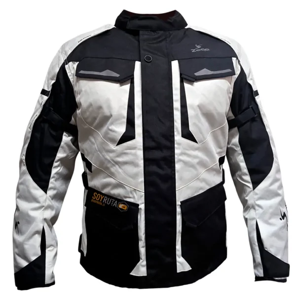 Chaqueta de Moto ADV blanco ZQ Explorer