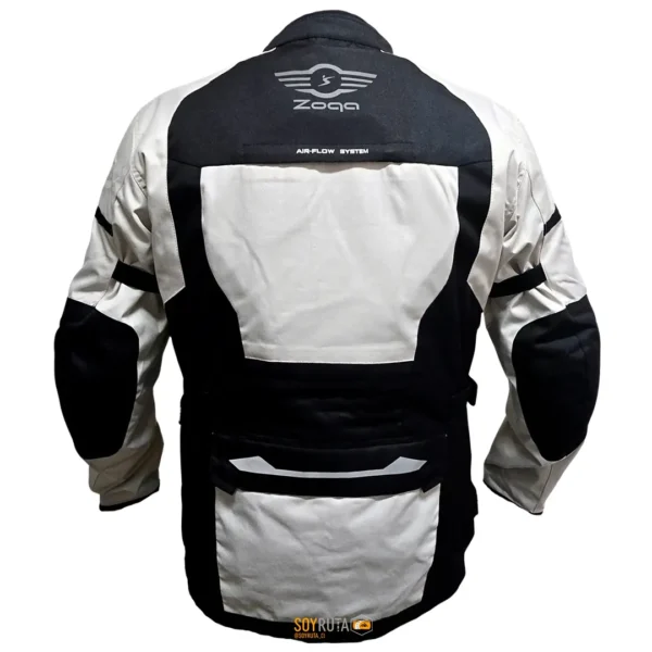 Chaqueta de Moto ADV blanco ZQ Explorer