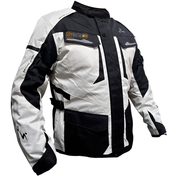 Chaqueta de Moto ADV blanco ZQ Explorer