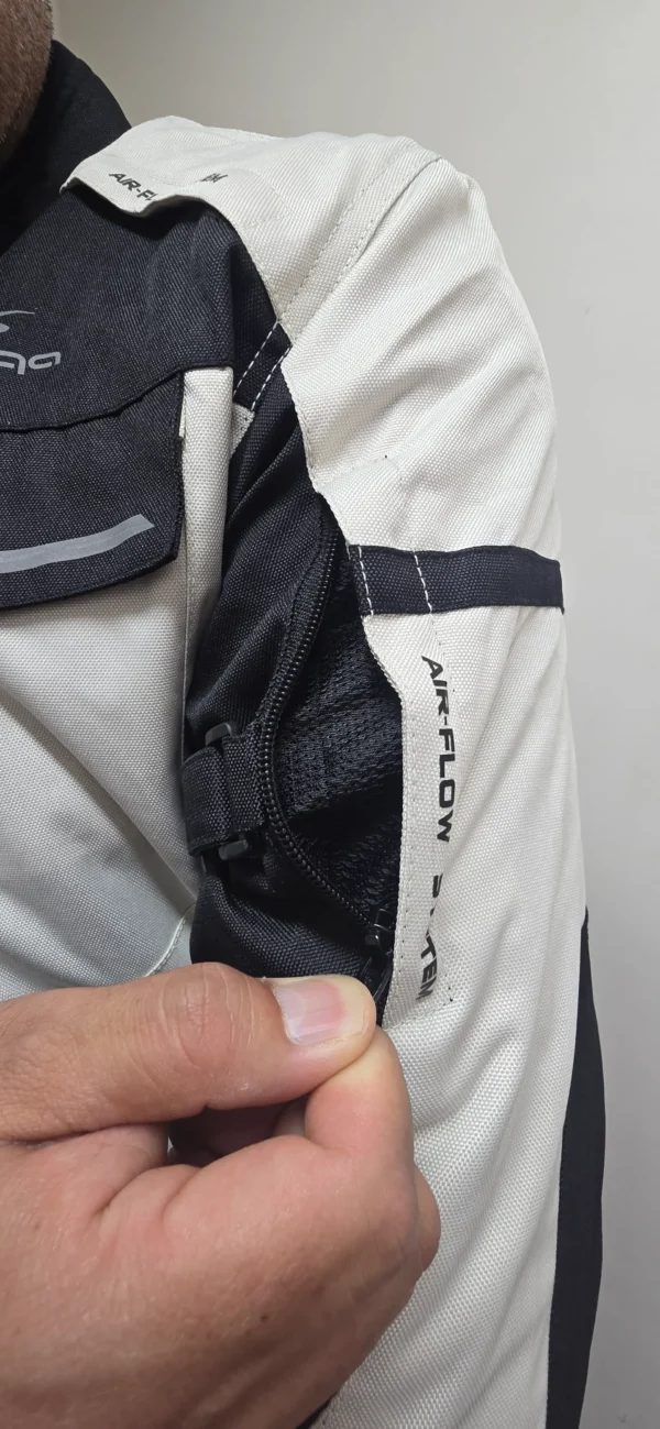 Chaqueta de Moto ADV blanco ZQ Explorer