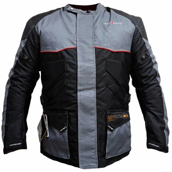 Chaqueta de moto Adventure trail GRASS WND