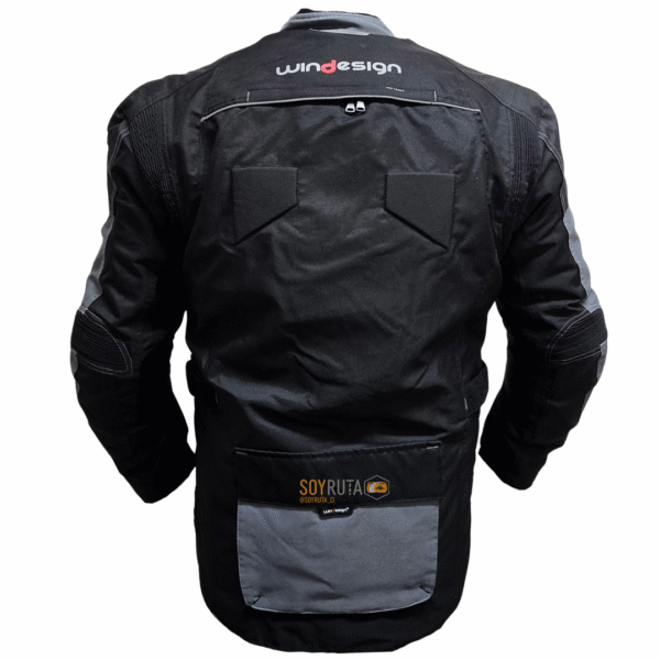 Chaqueta de moto Adventure trail GRASS WND