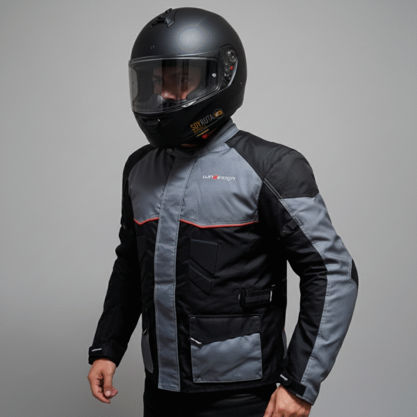 Chaqueta de moto Adventure trail GRASS WND