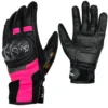 Guantes de Moto SR3 rosado cuero touch