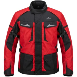 Chaqueta de Moto ADV Rojo ZQ Explorer