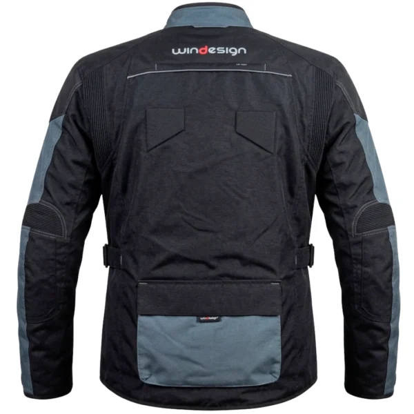 Chaqueta de moto Adventure trail GRASS WND