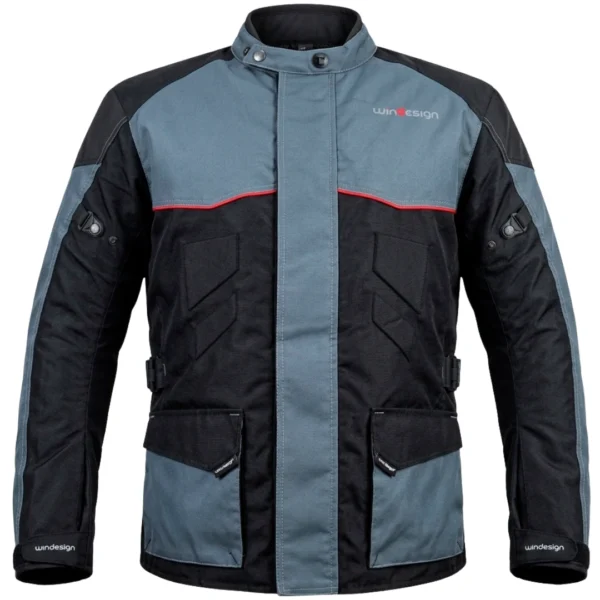 Chaqueta de moto Adventure trail GRASS WND