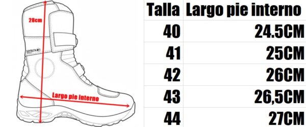 Botas de moto Cortas negro ZQR2