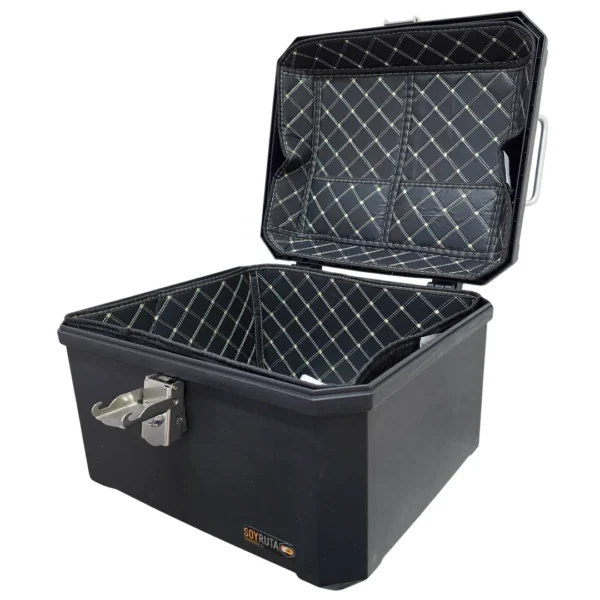 Maleta Top case moto plástica 45 Litros negro