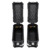 Maletas Moto Laterales Aluminio SRX72 Litros Con Anclaje Negro SOYRUTA (1) Maletas Moto Laterales Aluminio SRX72 Litros Con Anclaje Negro