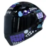 Casco Moto ICH Fifties Brillo MR SM Abatible con Sunvisor DOT 3CV SOYRUTA (3) Casco Moto ICH Fifties Brillo MR SM Abatible con Sunvisor DOT 3CV