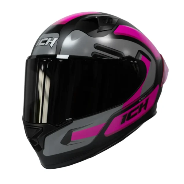 Casco Moto Mujer ICH 503  FC Integral Certificación DOT QR