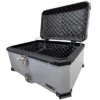 Maleta de moto Top case 65 litros Aluminio Gris desmontable SRL