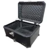 Maleta de moto Top case 65 litros Aluminio Negro desmontable SRL