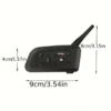 compressed_Intercomunicador para motocicleta V6 PLUS (2) Intercomunicador Bluetooth Casco Moto XBOON V6 Plus IP65