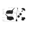 compressed_Intercomunicador para motocicleta V6 PLUS (3) (1) Intercomunicador Bluetooth Casco Moto XBOON V6 Plus IP65