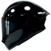 Casco Moto ICH 503 Solid Negro Brillo Integral