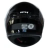 Casco Moto ICH 503 Solid Negro Brillo Integral