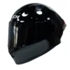 Casco Moto ICH 503 Solid Negro Brillo Integral
