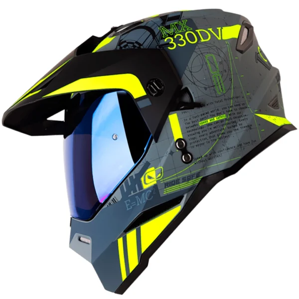 Casco Multiproposito HRO MX-330SR Space DOT