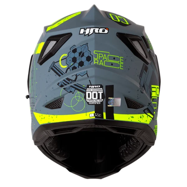 Casco Multiproposito HRO MX-330SR Space DOT