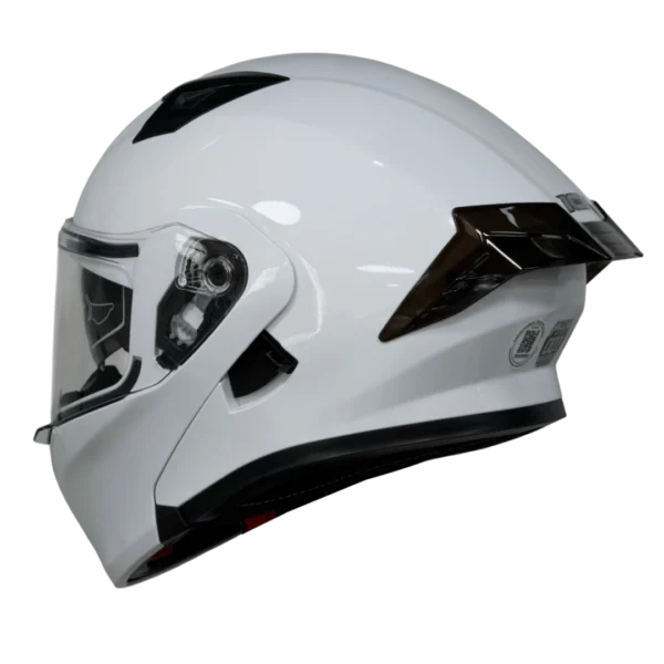 Casco moto abatible ICH 3120 visor polarizado.