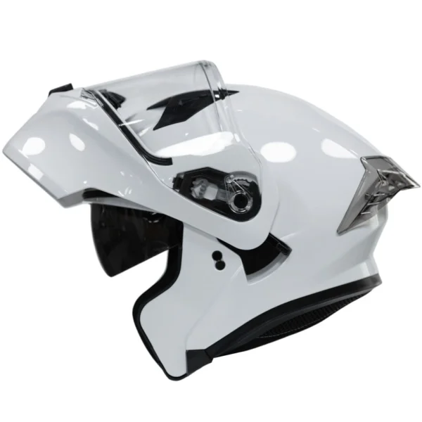 Casco moto abatible ICH 3120 visor polarizado.